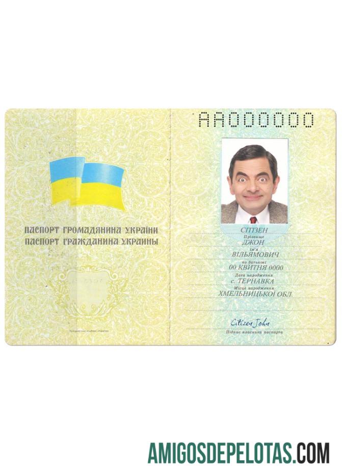 Passe Ucrânia 1992 2016 exemplo